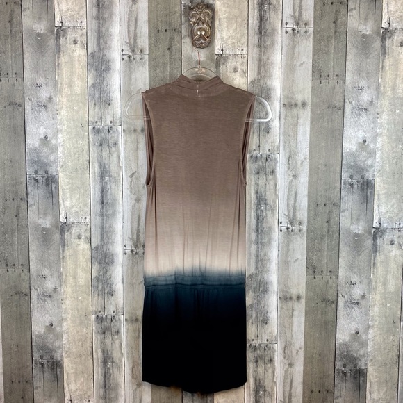 Young Fabulous & Broke Myla Ombré Brown and Navy Romper Size Small - Picture 4 of 13